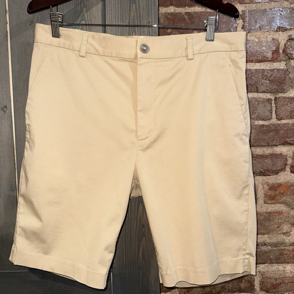 COS Mens Classic Chino Tailored Shorts Sz 36W 8L Khaki Tan Wedding Quiet Luxury